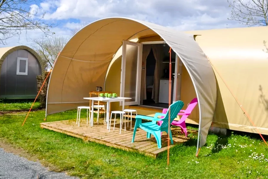 location tente insolite camping charente maritime